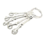 Bracelet main de squelette pour femme - Argent - Bracelet