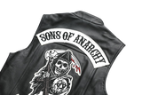 Blouson Sons of Anarchy en cuir véritable