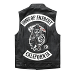 Blouson Sons of Anarchy en cuir véritable