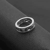 Alliance tête de mort <br>pour homme