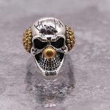 Bague tête de mort clown