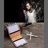 Boite à 20 cigarettes têtes de mort - Briquet