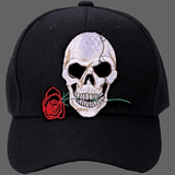 Casquette Skull Rose - Casquette