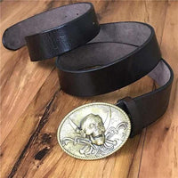 Ceinture Pirate - MBT0556 COFFEE / 125cm - Ceinture