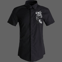 Chemise tête de mort - Noir / 4XL - Chemise