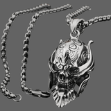 Collier démon skull - Collier