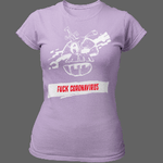 T-shirt Fuck Coronavirus Femme - T-shirt