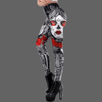 Leggings tête de mort sexy - WMKDK-72015 / L - legging