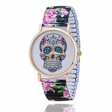 Montre créative tete de mort mexicaine - Noir - montre