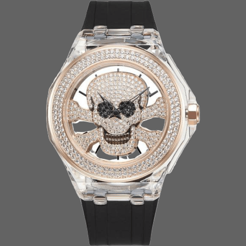 Montre diamant t te de mort Tetes de mort