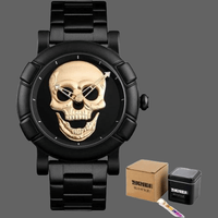 Montre tête de mort pour homme - montre