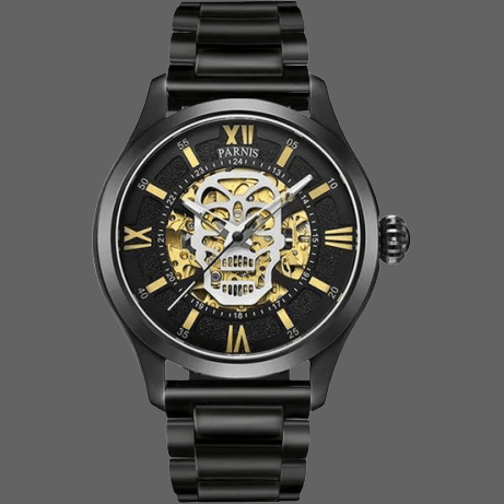 Montre tête de mort pour homme - montre