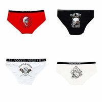 Lot de 4 Pandies tête de mort - set 2 / One Size / 4pcs