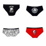 Lot de 4 Pandies tête de mort - set 15 / One Size / 4pcs