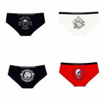 Lot de 4 Pandies tête de mort - set 27 / One Size / 4pcs