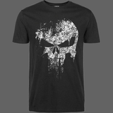 T-shirt Punisher Skull pour homme - Noir / S - T-shirt