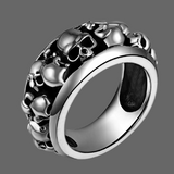 Bague en argent cranes