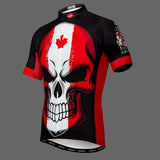 Maillot cycliste Tête de mort Canada - Maillot velo