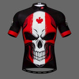 Maillot cycliste Tête de mort Canada - Canada / M - Maillot 