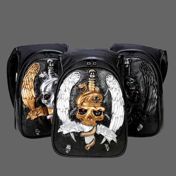 Sac à dos à capuche Tête de mort - Sac