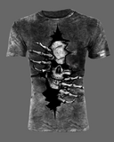 T-shirt effrayant squelette qui s’échappe - 3XL - T-shirt