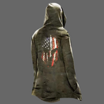 Manteau style Assassin’s-creed - Vert Armée / XXXL - Sweat