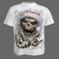 T-shirt Tête de mort de Noel