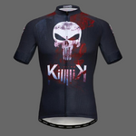 Maillot vélo Punisher Kill - Noir / L - Maillot velo