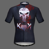 Maillot vélo Punisher Kill - Noir / L - Maillot velo