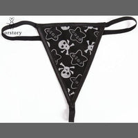 Robe bustier tête de mort + string assorti - robe