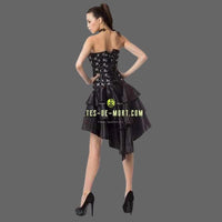 Robe bustier tête de mort + string assorti - robe