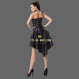 Robe bustier tête de mort + string assorti - robe