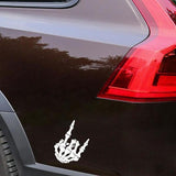 Sticker signe des cornes 12.8*17.7CM - Sticker