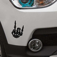 Sticker signe des cornes 12.8*17.7CM - Sticker