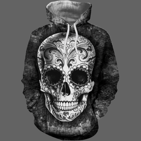 Sweat tête de mort mexicaine - Sweat