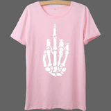 T-shirt doigt d’honneur pour femme - T-shirt