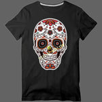 T-shirt exclusif crane Mexicain - Noir / S - T-shirt