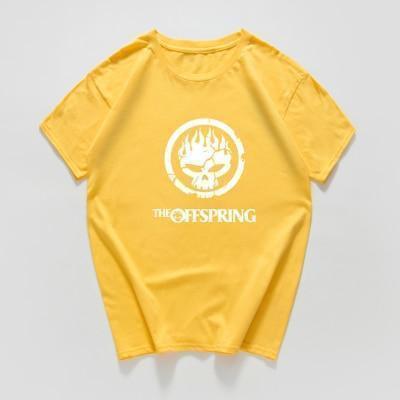 T-shirt Offspring - W324MT yellow / XS - T-shirt