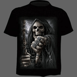 T-shirt tête de mort Boss - S - T-shirt