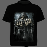T-shirt Tête de mort Game Over - S - T-shirt