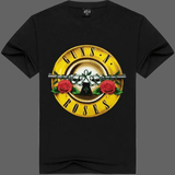 T-shirt tête de mort Guns & Roses Femme - L - T-shirt
