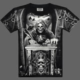 T-shirt Tête de mort juge pour homme - M - T-shirt