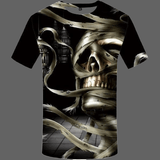 T-shirt Tête de mort momie - XS