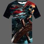 T-shirt Tête de mort Pirate des caraibes - XS - T-shirt
