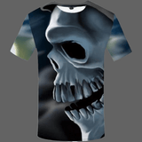 T-shirt tête de mort radiographie - XS - T-shirt