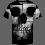 T-shirt Tête de mort rayons X - S - T-shirt