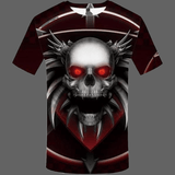 T-shirt tête de mort Terminator - XS - T-shirt
