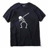 T-shirt dab homme squelette - DA0113A-BLK / S - T-shirt