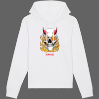 Hoodie Diable - Blanc / XS - Sweat