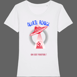 T-shirt Alerte Rouge OVNI - Blanc / XS - T-shirt